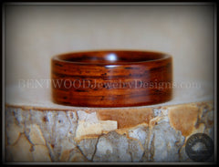 Bentwood Ring - Cocobolo Wooden Ring handcrafted bentwood wooden rings wood wedding ring engagement