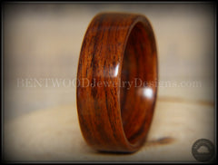 Bentwood Ring - Kingwood Classic Wood Ring handcrafted bentwood wooden rings wood wedding ring engagement