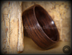 Bentwood Ring - "Ancient Medium-Dark" 6000 Year Old Bog Oak Dark Classic Wood Ring  ***  Limited Supply  *** handcrafted bentwood wooden rings wood wedding ring engagement