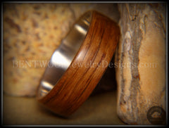 Bentwood Ring - "Ancient" 6000 Year Old Light Bog Oak on Titanium Core *** Limited Supply *** handcrafted bentwood wooden rings wood wedding ring engagement