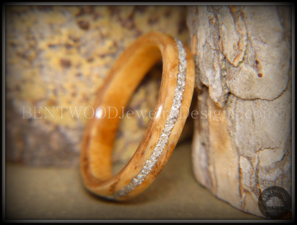 Kingwood & Olive Wood Ring With Abalone Guitar Strings, Wooden Rings, Mens  Wood Rings, Wooden Wedding Rings, Bent Wood Rings, Wooden Ring 