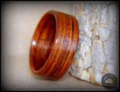 Bentwood Ring - Cocobolo Wooden Ring handcrafted bentwood wooden rings wood wedding ring engagement