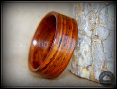 Bentwood Ring - Cocobolo Wooden Ring handcrafted bentwood wooden rings wood wedding ring engagement