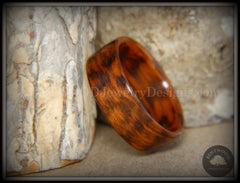 Bentwood Ring - Snakewood Classic Wood Ring   ------------  ***  Limited Supply  *** handcrafted bentwood wooden rings wood wedding ring engagement