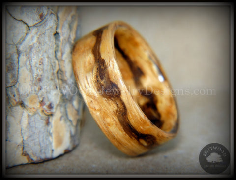 Bentwood Ring - "Wavy" Zebrawood Classic Ring
