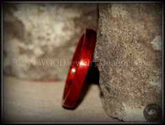 Bentwood Ring - Bloodwood Classic Wooden Ring handcrafted bentwood wooden rings wood wedding ring engagement