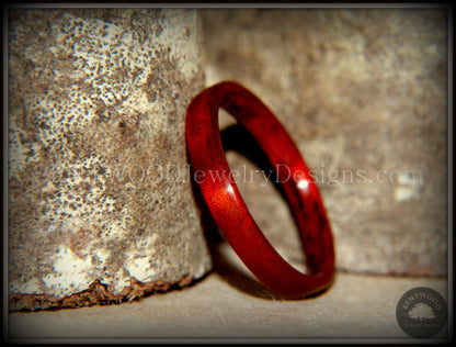 Bentwood Ring - Bloodwood Classic Wooden Ring handcrafted bentwood wooden rings wood wedding ring engagement