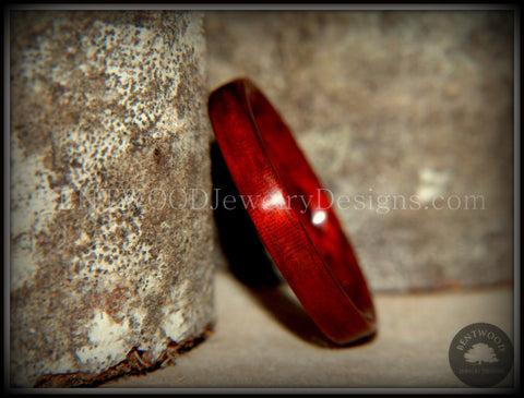 Bentwood Ring - Bloodwood Classic Wooden Ring