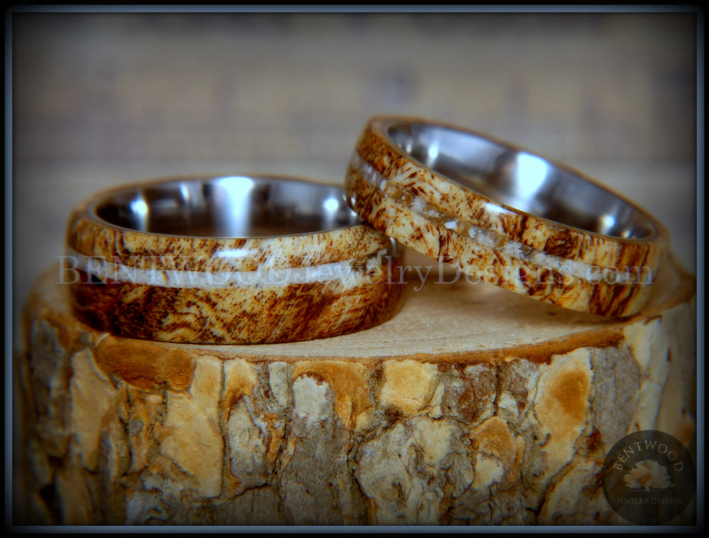 Wood veneer for bentwood outlet rings